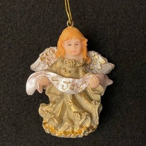 Angel Ornament 3” with Cord to Display and JOY Banner